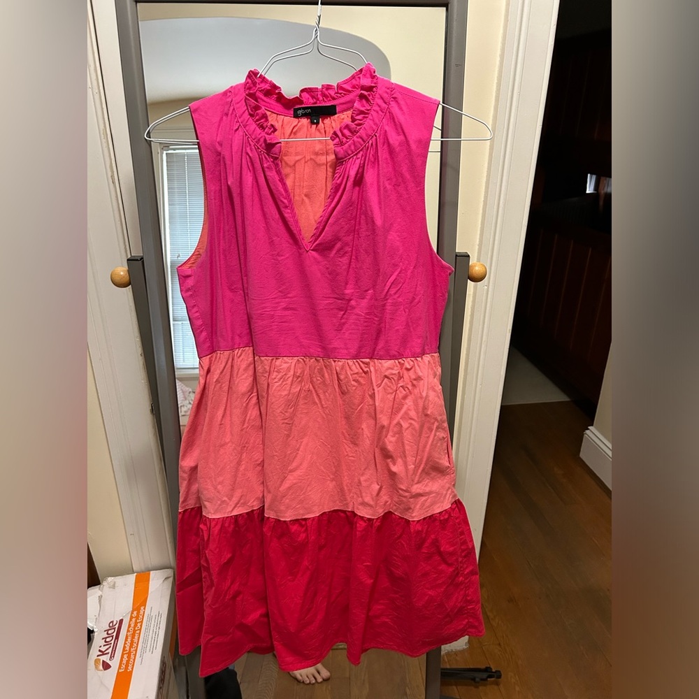 Gibson color block dress